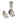 Satin Marine SS (316) Mushroom Brighton Fastener (Radiused); #finish_satin-marine-ss-(316)