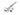 From The Anvil's Polished Chrome Brompton Door Knocker; #finish_polished-chrome