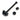 From The Anvil's Black Brompton Door Knocker; #finish_black