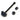 From The Anvil's Matt Black Brompton Door Knocker; #finish_matt-black