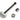 From The Anvil's Pewter Patina Brompton Door Knocker; #finish_pewter-patina