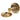 From The Anvil's Aged Brass Beehive Centre Door Knob; #finish_aged-brass