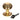 From The Anvil's Aged Brass Beehive Centre Door Knob; #finish_aged-brass