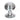 From The Anvil's Polished Chrome Beehive Centre Door Knob; #finish_polished-chrome
