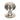 From The Anvil's Polished Nickel Beehive Centre Door Knob; #finish_polished-nickel