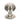 From The Anvil's Polished Nickel Beehive Centre Door Knob; #finish_polished-nickel