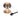 From The Anvil's Polished Bronze Beehive Centre Door Knob; #finish_polished-bronze