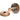 From The Anvil's Polished Bronze Beehive Centre Door Knob; #finish_polished-bronze