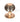 From The Anvil's Polished Bronze Beehive Centre Door Knob; #finish_polished-bronze