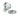 From The Anvil's Satin Chrome Beehive Centre Door Knob; #finish_satin-chrome