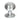 From The Anvil's Satin Chrome Beehive Centre Door Knob; #finish_satin-chrome