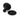 From The Anvil's Matt Black Beehive Centre Door Knob; #finish_matt-black
