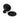 From The Anvil's Matt Black Beehive Centre Door Knob; #finish_matt-black