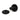 From The Anvil's Matt Black Beehive Centre Door Knob; #finish_matt-black