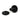 From The Anvil's Matt Black Beehive Centre Door Knob; #finish_matt-black