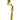 From The Anvil's Polished Brass Reeded Espag; #finish_polished-brass