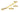 From The Anvil's Polished Brass Newbury Stay; #finish_polished-brass