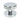 From The Anvil's Polished Chrome Brompton Centre Door Knob; #finish_polished-chrome