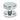 From The Anvil's Polished Chrome Brompton Centre Door Knob; #finish_polished-chrome