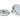 From The Anvil's Polished Chrome Brompton Centre Door Knob; #finish_polished-chrome