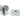 From The Anvil's Polished Chrome Brompton Centre Door Knob; #finish_polished-chrome