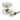 From The Anvil's Polished Nickel Brompton Centre Door Knob; #finish_polished-nickel