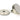 From The Anvil's Polished Nickel Brompton Centre Door Knob; #finish_polished-nickel