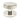 From The Anvil's Polished Nickel Brompton Centre Door Knob; #finish_polished-nickel