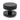 From The Anvil's Black Brompton Centre Door Knob; #finish_black