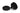From The Anvil's Black Brompton Centre Door Knob; #finish_black