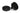 From The Anvil's Black Brompton Centre Door Knob; #finish_black