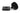 From The Anvil's Black Brompton Centre Door Knob; #finish_black