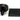 From The Anvil's Black Brompton Centre Door Knob; #finish_black