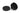 From The Anvil's Matt Black Brompton Centre Door Knob; #finish_matt-black