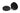 From The Anvil's Matt Black Brompton Centre Door Knob; #finish_matt-black