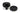 From The Anvil's Matt Black Brompton Centre Door Knob; #finish_matt-black