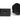 From The Anvil's Matt Black Brompton Centre Door Knob; #finish_matt-black