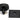 From The Anvil's Matt Black Brompton Centre Door Knob; #finish_matt-black