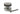 From The Anvil's Pewter Patina Brompton Centre Door Knob; #finish_pewter-patina