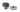 From The Anvil's Pewter Patina Brompton Centre Door Knob; #finish_pewter-patina