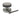 From The Anvil's Pewter Patina Brompton Centre Door Knob; #finish_pewter-patina