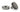 From The Anvil's Pewter Patina Brompton Centre Door Knob; #finish_pewter-patina