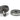 From The Anvil's Pewter Patina Brompton Centre Door Knob; #finish_pewter-patina