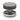 From The Anvil's Pewter Patina Brompton Centre Door Knob; #finish_pewter-patina