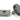 From The Anvil's Pewter Patina Brompton Centre Door Knob; #finish_pewter-patina
