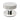 From The Anvil's Polished Marine SS (316) Brompton Centre Door Knob; #finish_polished-marine-ss