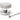 From The Anvil's Polished Marine SS (316) Brompton Centre Door Knob; #finish_polished-marine-ss