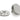 From The Anvil's Polished Marine SS (316) Brompton Centre Door Knob; #finish_polished-marine-ss