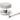 From The Anvil's Polished Marine SS (316) Brompton Centre Door Knob; #finish_polished-marine-ss