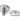 From The Anvil's Polished Marine SS (316) Brompton Centre Door Knob; #finish_polished-marine-ss